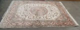 8' X 10' HAND MADE ANTIQUE AREA RUG