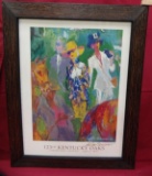 HAND SIGNED LITHOGRAPH LEROY NEIMAN - 123RD KENTUCKY OAKS