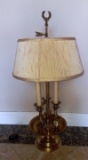 NICE VINTAGE BRASS TABLE LAMP