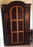 GORGEOUS INLAID DOORED ANTIQUE WARDROBE