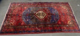 MADE IN IRAN - RED HAND MADE AREA RUG RUNNER RUG