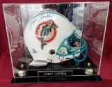 SIGNED LARRY CSONKA MIAMI DOLPHIN HELMET IN CASE