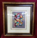 FRAMED SIGNED KRASNYANSKY SERIGRAPH - 