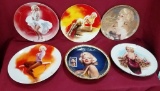 LOT OF (6) MARILYN MONROE COLLECTORS PLATES