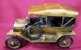 NUMBERED FRANKLIN MINT BRONZE CAR