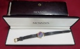 LADIES MOVADO WATCH WITH ORIGINAL BOX