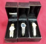 LOT OF THREE ASSORTED LADIES WATCHES