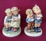 (2) HUMMEL FIGURINES  - COUPLES