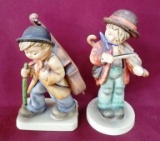 (2) HUMMEL FIGURINES  - MUSICIANS