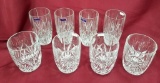 LOT OF (8) MARQUIS BY WATERFORD GLASSES