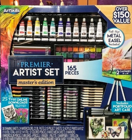 NEW PREMIER ARTIST SET - MASTERS EDITION - 165PCS