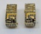 14KT YELLOW GOLD DIAMOND EARRING
