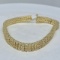 14KT YELLOW GOLD 4.25CTS DIAMOND BRACELET