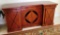 ELEGANT 4 DOOR INLAID CABINET/TV STAND