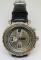 FREEZE MEN'S STAINLESS STEEL DIAMOND WATCH