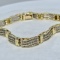 10KT YELLOW GOLD 3.00CTS DIAMOND BRACELET