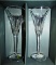 SIGNED WATERFORD CRYSTAL PAIR OF GLASSES  WITH BOX
