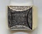 10KT YELLOW GOLD MEN'S DIAMOND RING 11.8GRS