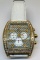 KC CHRONOGRAPH STAINLESS STEEL DIAMOND WATCH