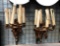 PAIR OF ANTIQUE SCONCES FROM ESTATE (1 OF 3)