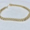 14KT YELLOW GOLD 1.00CTS DIAMOND BRACELET