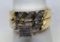 10KT YELLOW GOLD DIAMOND RING SET 5.7GRS