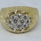 14KT YELLOW GOLD 1.00CT DIAMOND RING