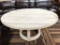 NEW ROUND SHABBY CHIC WHITE DINING TABLE/DISPLAY TABLE FROM WMC