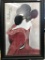 BLACK FRAMED GEISHA ARTWORK