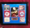 SIGNED JIMMY BUFFETT COLLAGE FRAMED ARTWORK