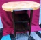 BUTCHER BLOCK ROLLING CART ISLAND BY OASIS ISLAND - PORTABLE