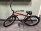 NEW RED BEACH CRUISER BICYCLE