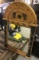 ANTIQUE FRENCH MIRROR W/ MARBLE & BRONZE ORMOLU