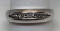 10KT WHITE GOLD DIAMOND BAND 3.1GRS