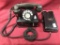COLLECTIBLE BLACK PHONE WITH ATTACHMENT