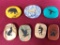 LOT OF (7) COLORFUL STONES