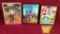 LOT OF (3) SIGNED FRAMED PHOTOS  -SEE PICS