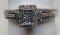 10KT WHITE GOLD DIAMOND RING