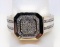 10KT YELLOW GOLD MEN'S DIAMOND RING 7.2GRS