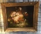 GOLD FRAMED FLORAL CANVAS ARTWORK