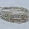 14KT WHITE GOLD .65CTS DIAMOND EARRINGS
