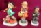 LOT OF THREE GERMAN HUMMEL/GOEBEL PORCELAIN FIGURINES