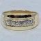 14KT YELLOW GOLD .60CTS MEN'S DIAMOND RING