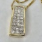 14KT YELLOW GOLD 1.50CTS DIAMOND PENDANT