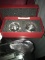 SIGNED BACCARAT SEA SHELL & CANDLE HOLDERS