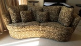 CUSTOM MADE CURVED DESIGNER SOFA FROM ESTATE