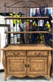 GORGEOUS TWO PIECE BAKERS RACK
