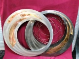 4X3 ROUND METAL DCOR DESIGNER WALL ART