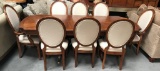 GORGEOUS FORMAL DINING SUITE - ELEGANT TABLE & 8 CHAIRS