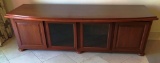 LIKE NEW LONG DESIGNER TV STAND